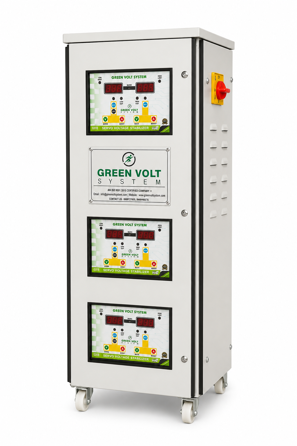 3-Phase Air Cooled Servo Stabilizer